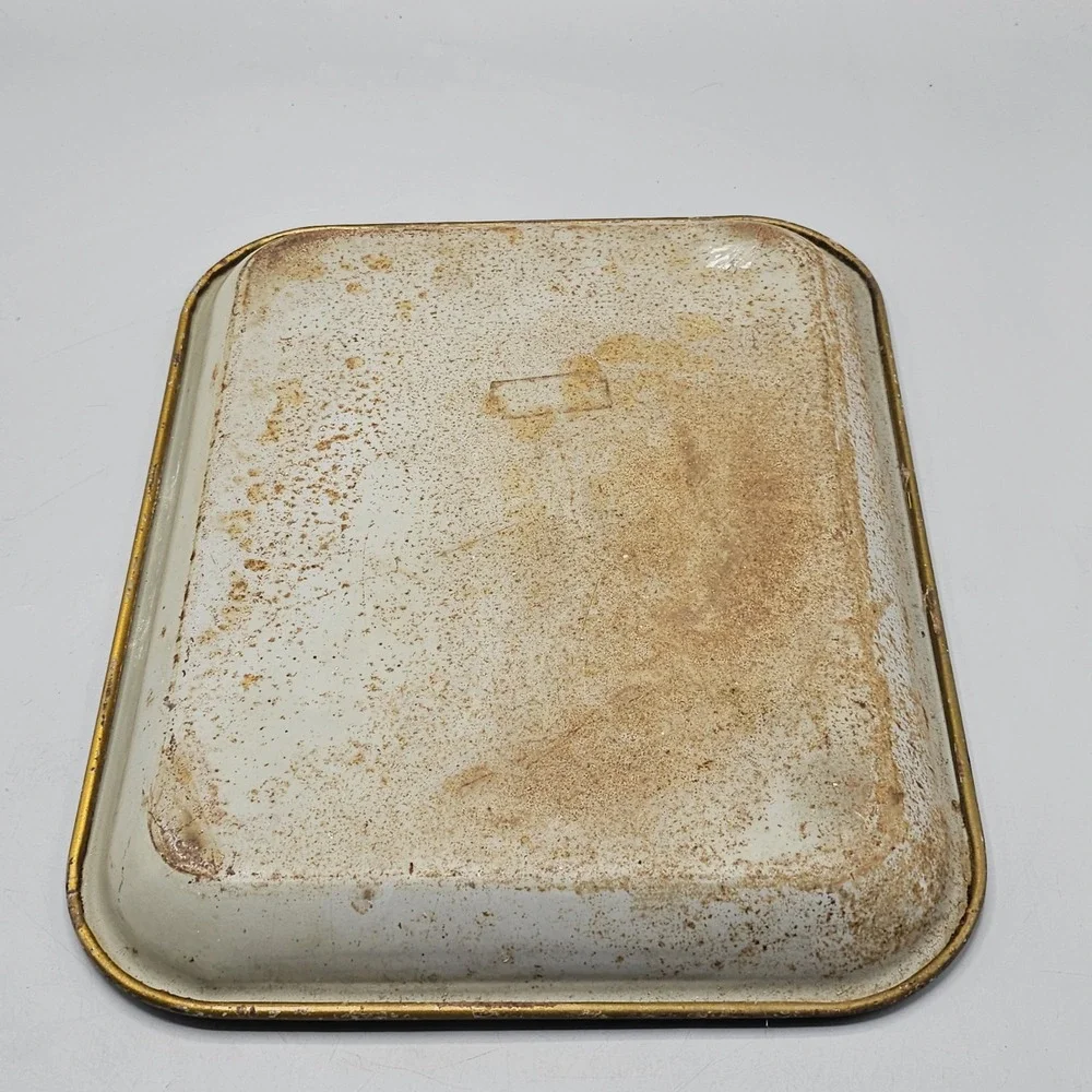 Vintage Coca Cola Girl In The Shade Metal Tin Lithographed Serving Tray 1938 30s